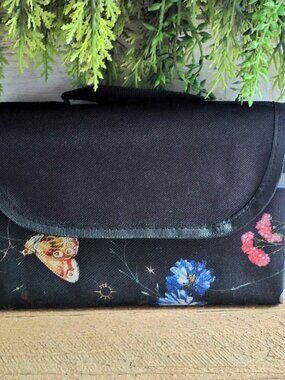 New Fairyloot Picnic Blanket with Carrying Handle Mushrooms, Moths, Flowers